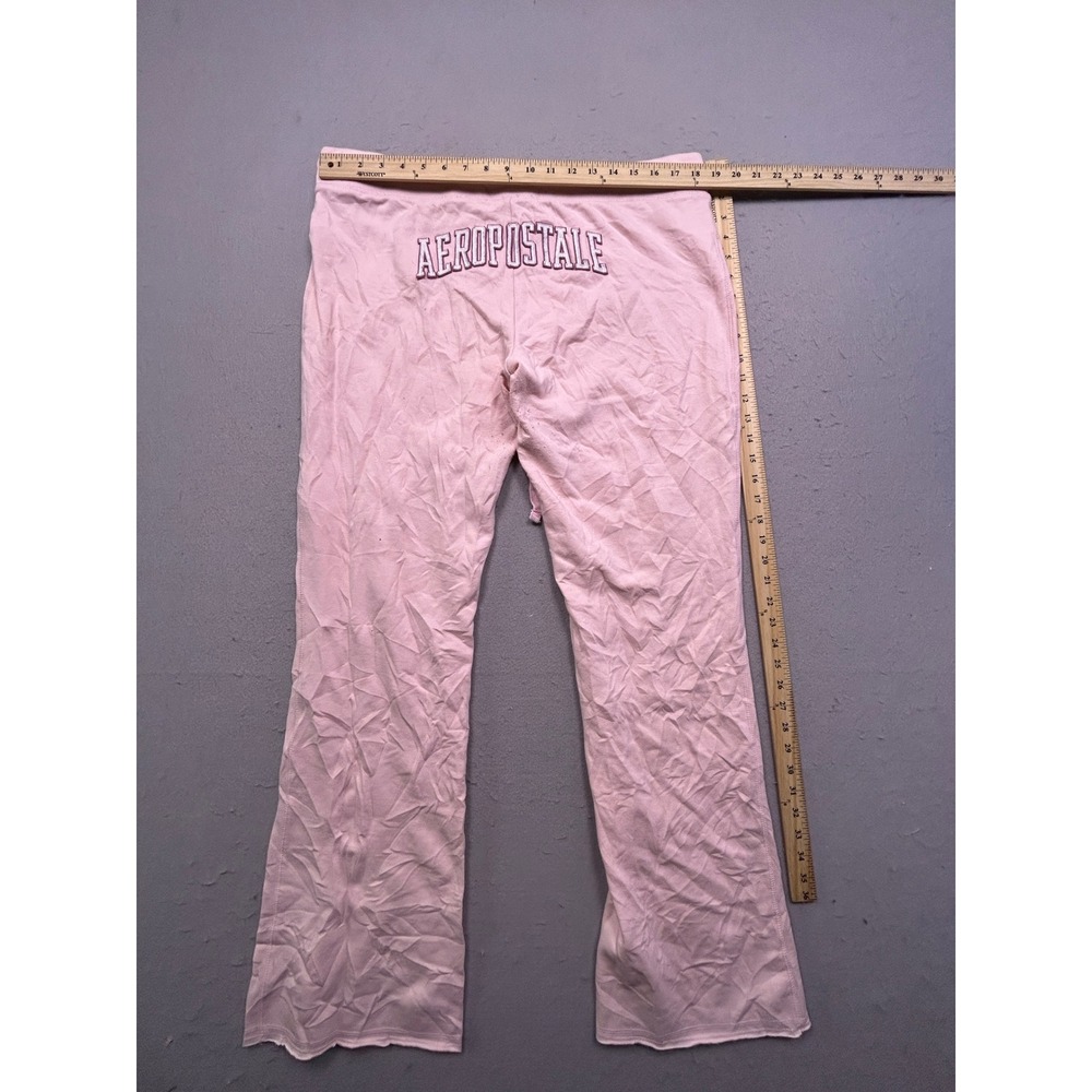 Aeropostale Sweatpants Cotton Blend Pink Graphic XL Womens - Picture 2 of 13
